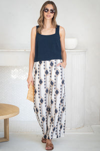 SANCOLA EMBROIDERED PANTS
