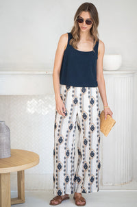 SANCOLA EMBROIDERED PANTS