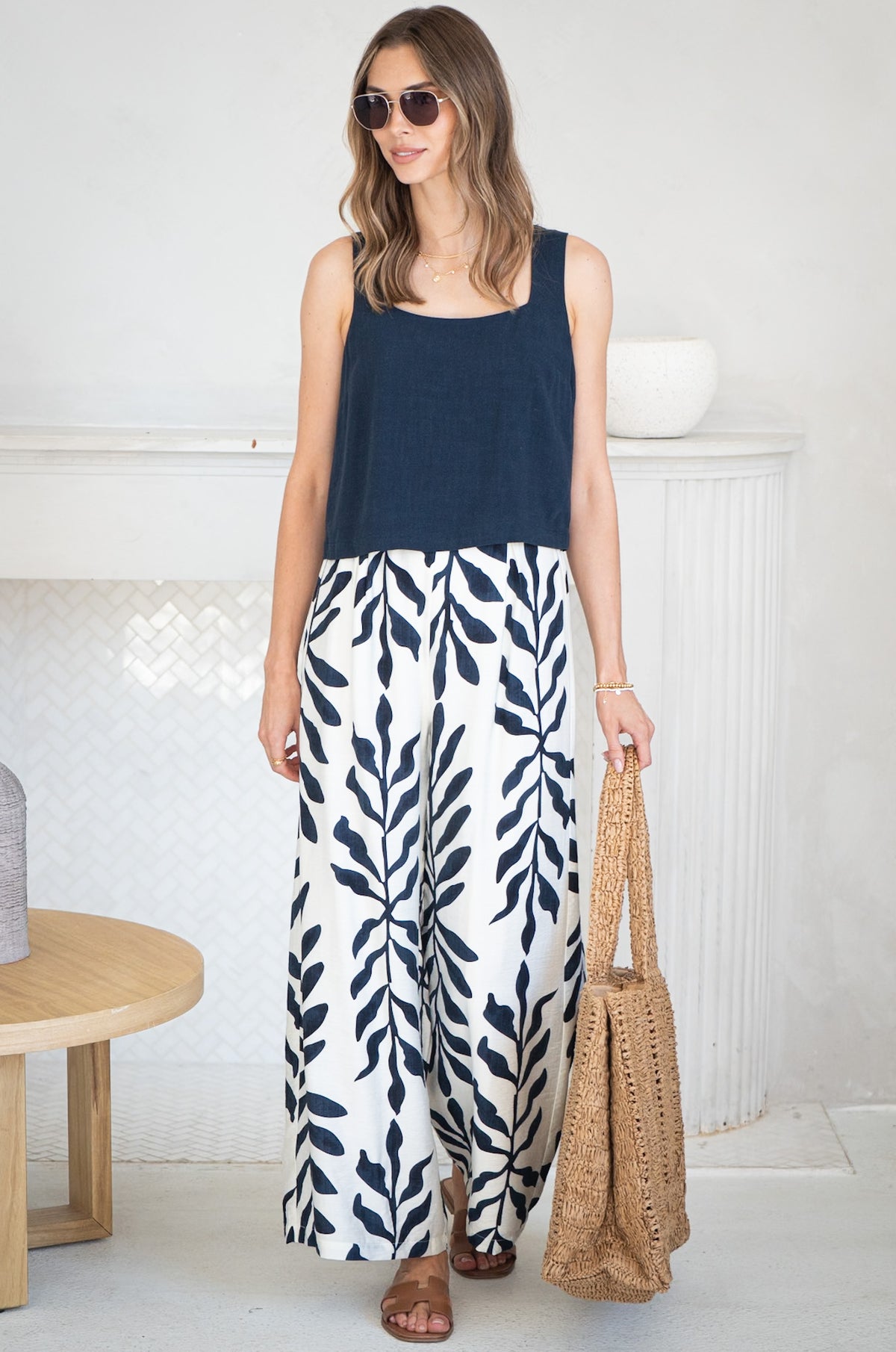 RIVERSIDE PRINTED PANTS