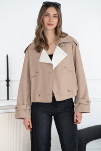 TWYLA SHORT TRENCH COAT