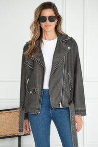 OLLIE MOTO BIKER JACKET