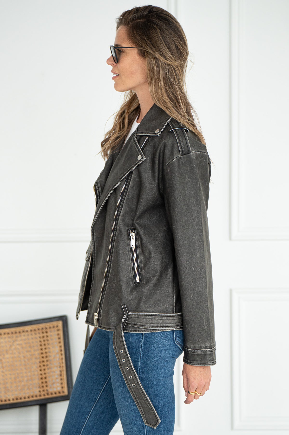 OLLIE MOTO BIKER JACKET