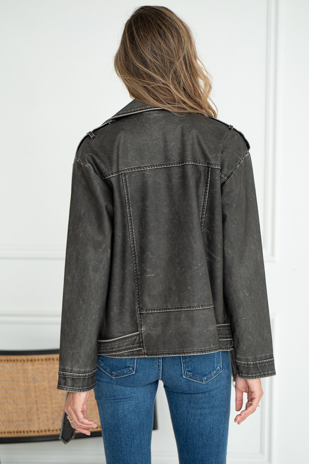 OLLIE MOTO BIKER JACKET