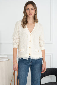 ZAYD FRINGE CARDIGAN