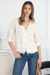 ZAYD FRINGE CARDIGAN