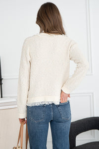 ZAYD FRINGE CARDIGAN
