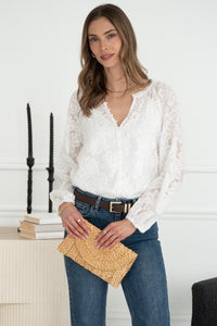 LOVE ME MORE LACE BLOUSE