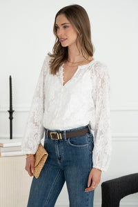 LOVE ME MORE LACE BLOUSE