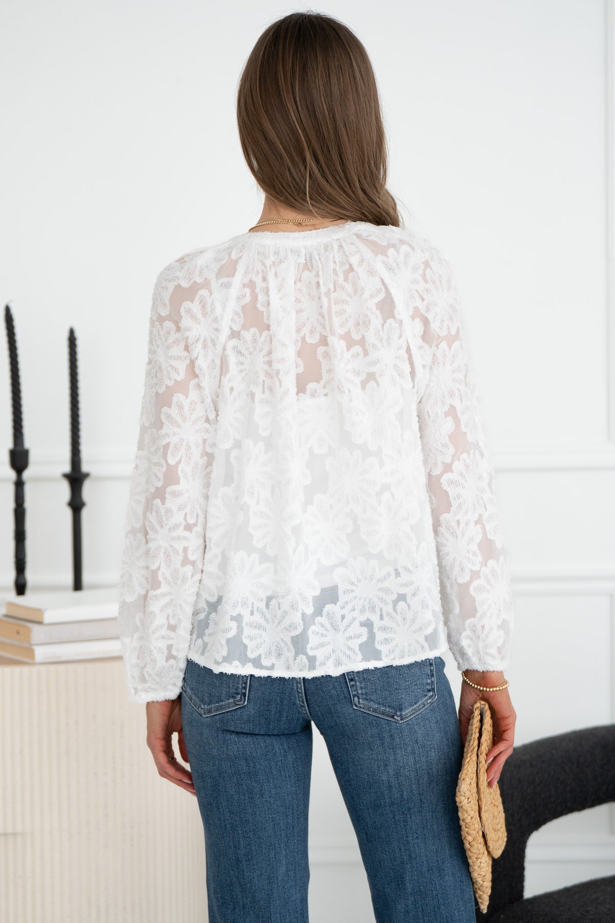 LOVE ME MORE LACE BLOUSE