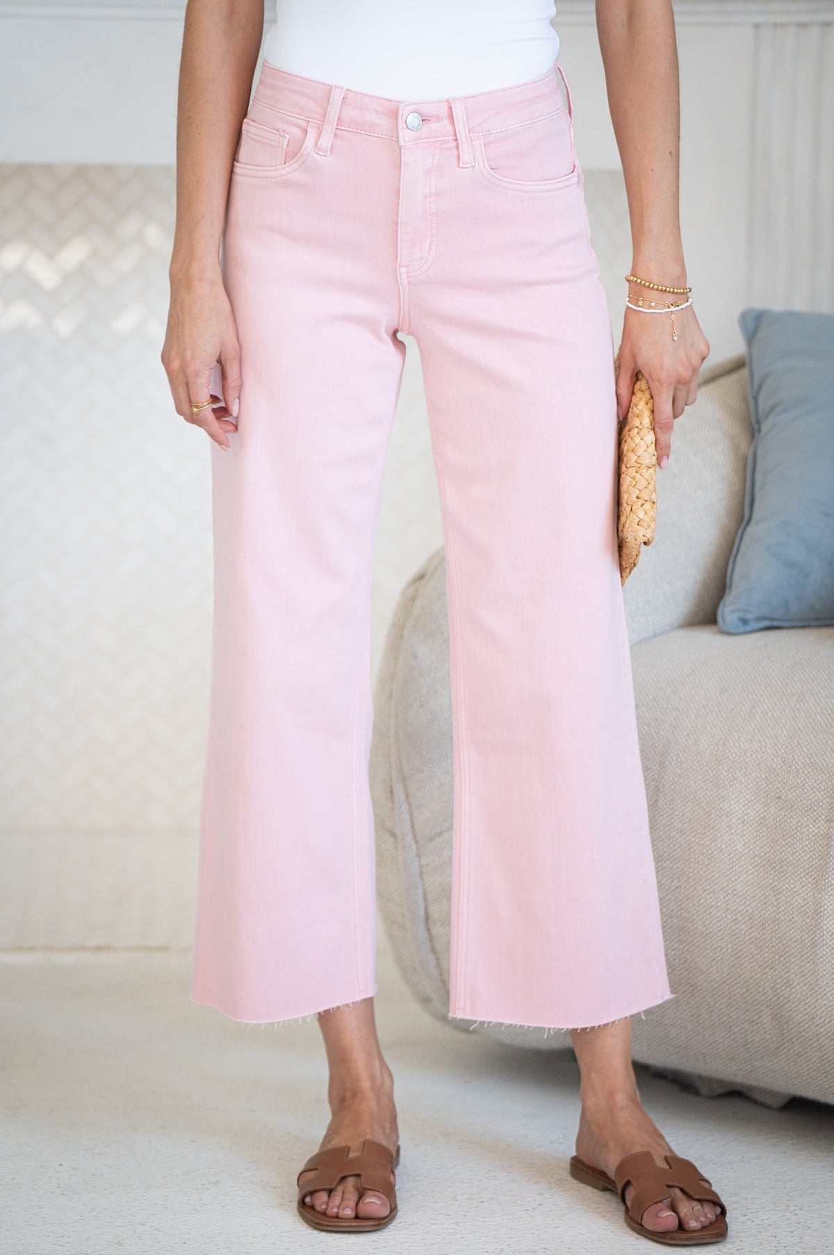 OLIVIA WIDE LEG JEANS-PI