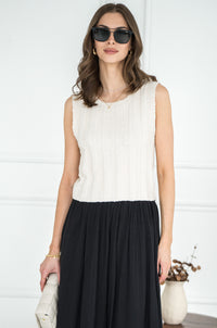 CALAN RIB KNIT TANK