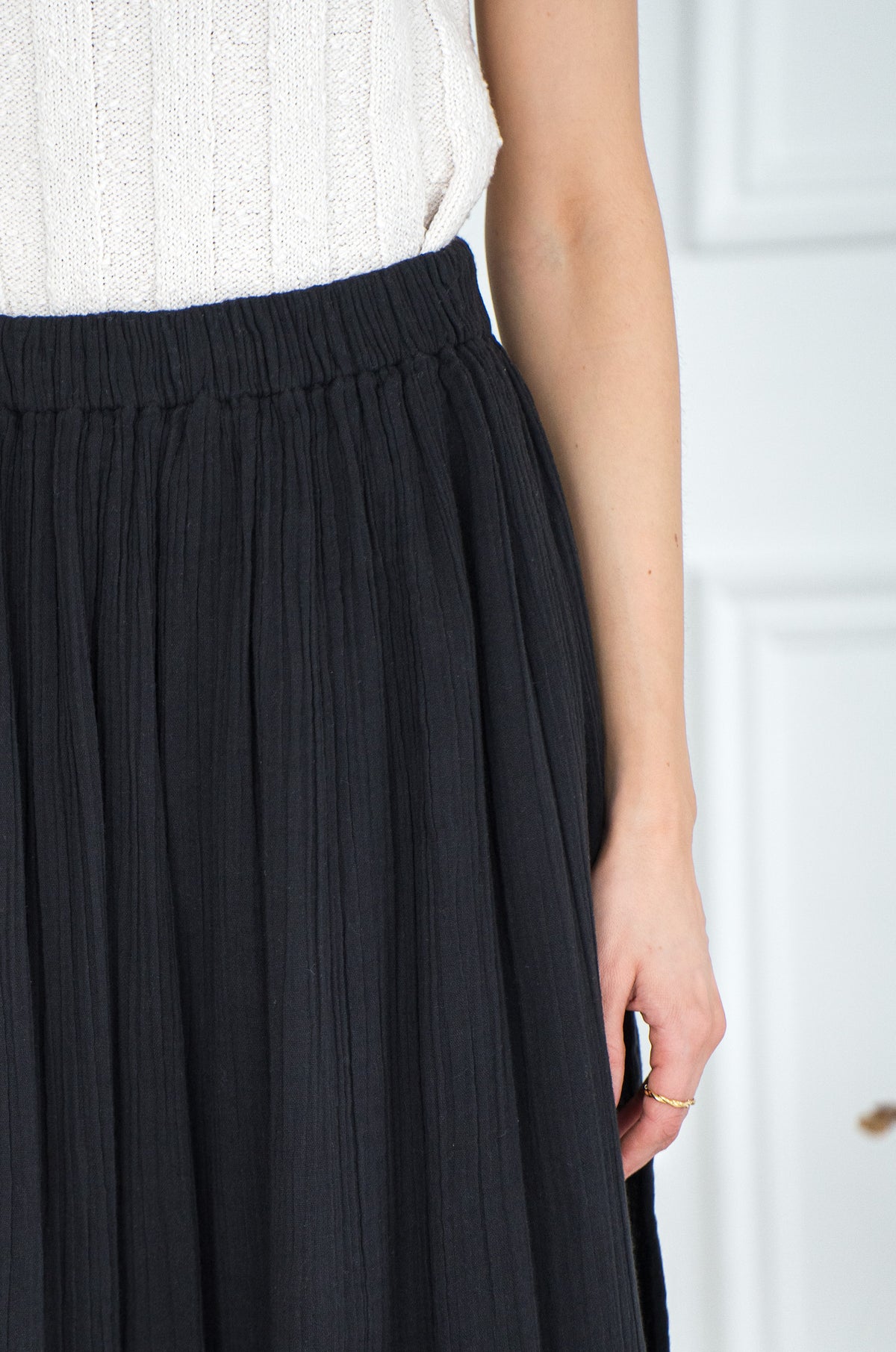 REINA SKIRT-BK