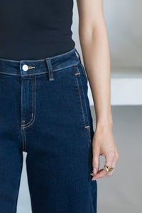 COLSEN BARREL JEANS IN DARK BLUE