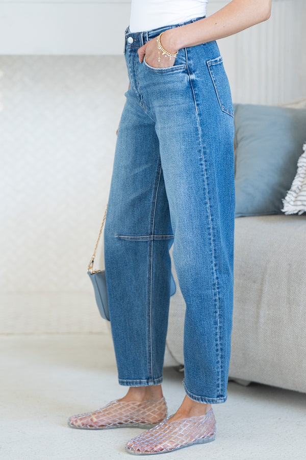 SELAH BARREL JEANS