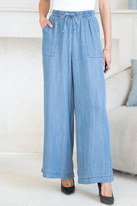 AVALON TENCEL WIDE LEG PANTS
