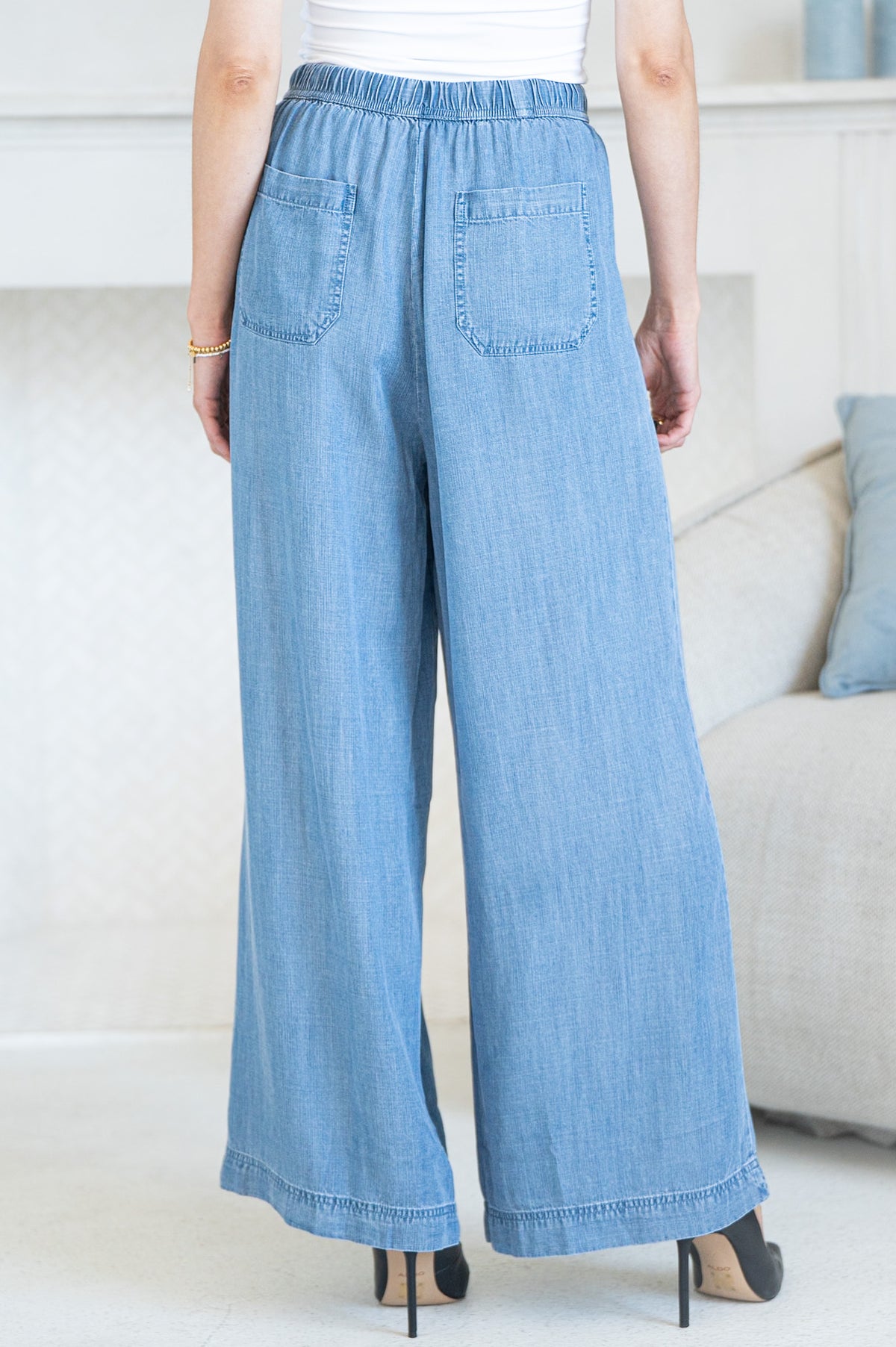 AVALON TENCEL WIDE LEG PANTS