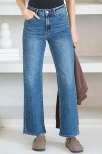 LANGON STRAIGHT LEG JEANS IN DARK BLUE