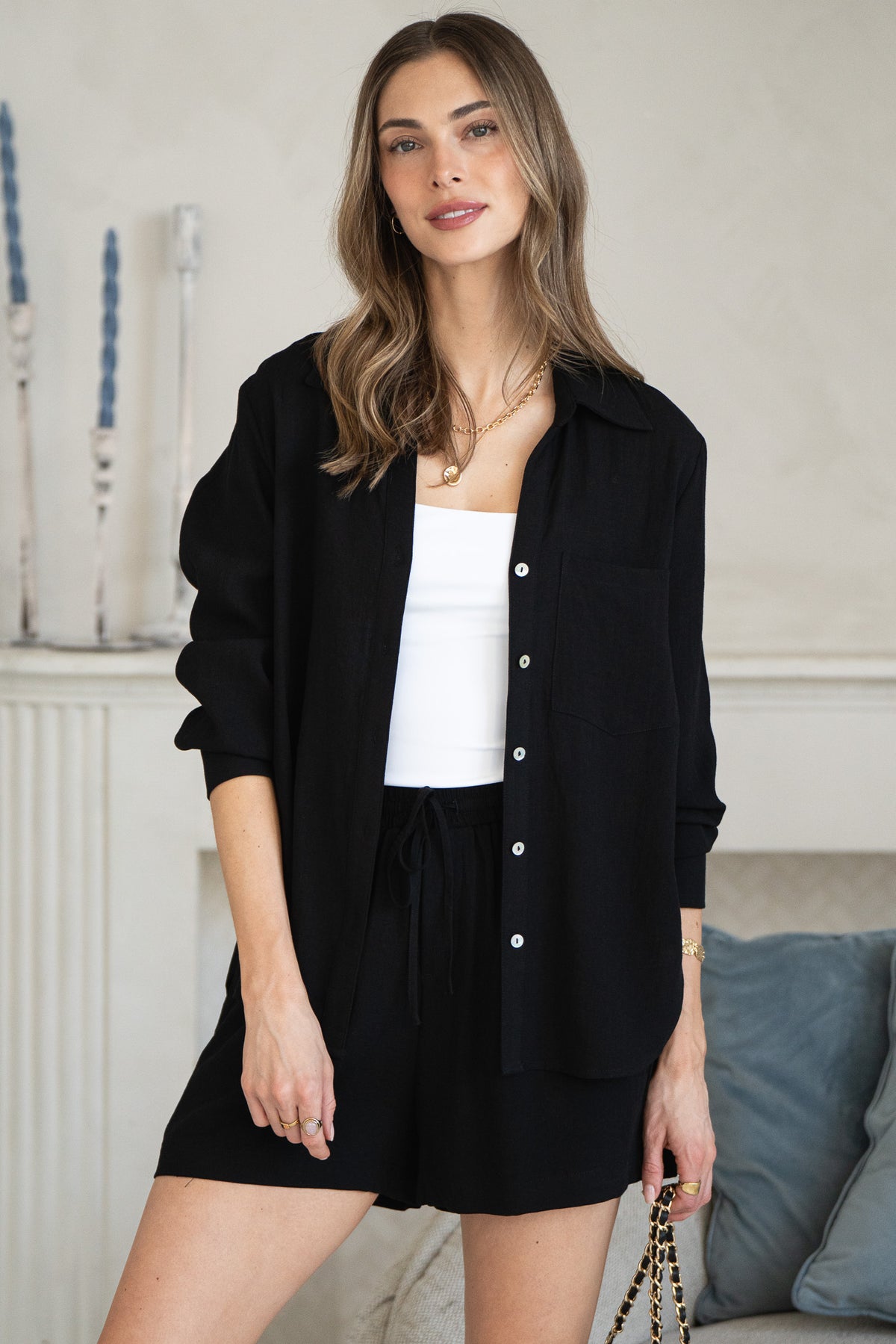 FRANCIS BUTTON DOWN -BK