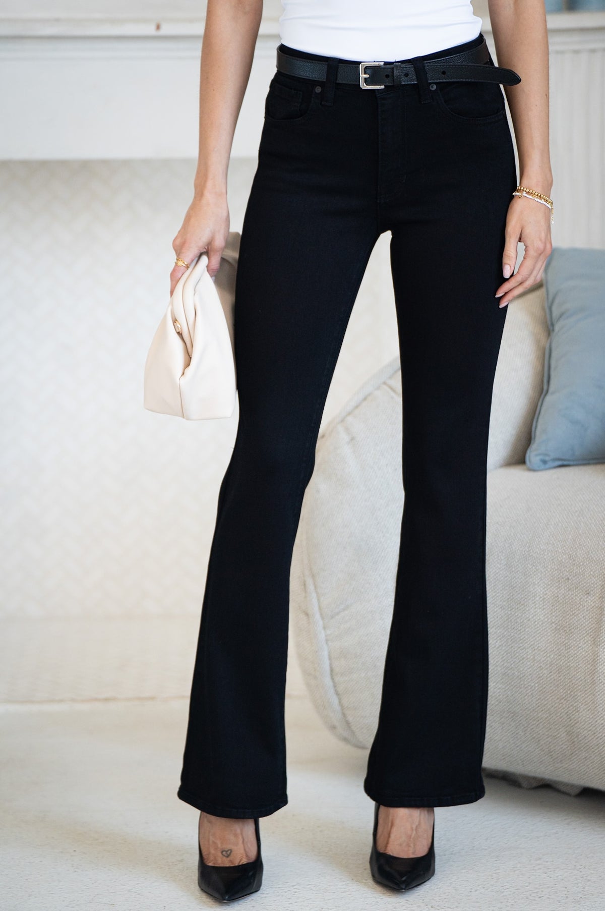 FRANKIE BOOTCUT JEANS-BK