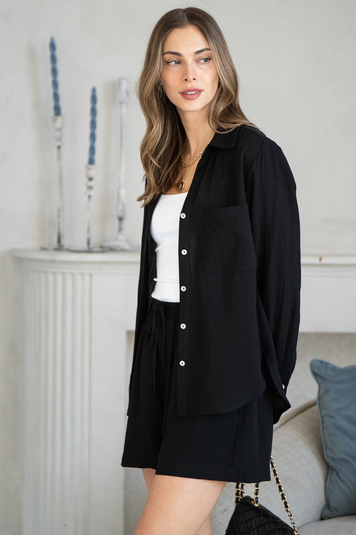FRANCIS BUTTON DOWN -BK