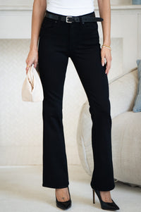 FRANKIE BOOTCUT JEANS-BK