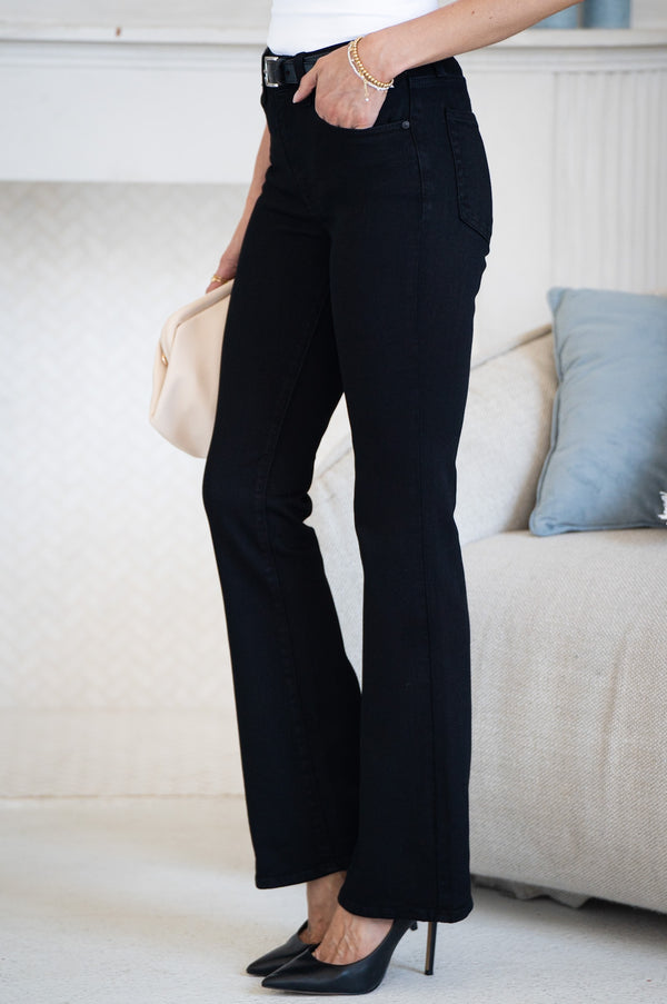 FRANKIE BOOTCUT JEANS-BK