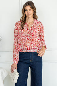 VIVIENNE FLORAL PRINT TOP