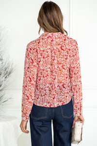 VIVIENNE FLORAL PRINT TOP