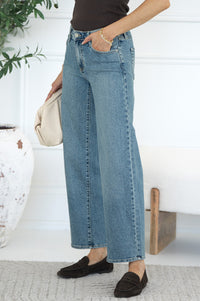STEVIE SLIM WIDE JEANS-MB