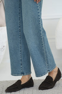STEVIE SLIM WIDE JEANS-MB