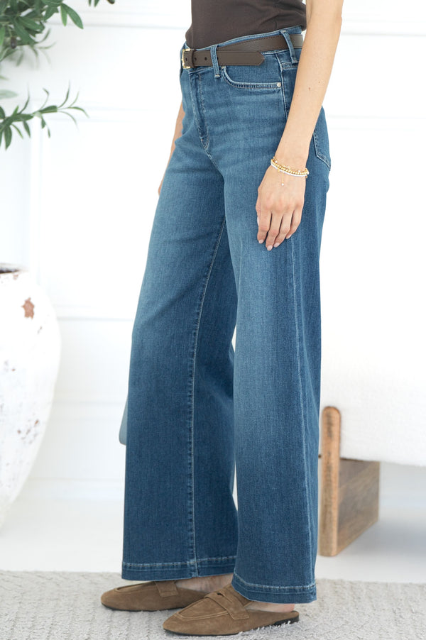 PALOMA WIDE LEG JEANS-DB