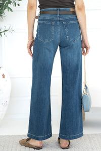 PALOMA WIDE LEG JEANS-DB