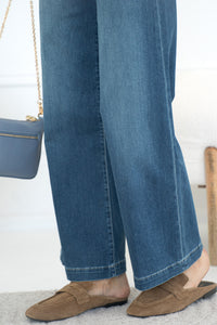 PALOMA WIDE LEG JEANS-DB