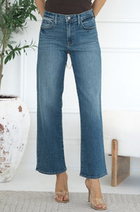 OAKLEY SLIM WIDE LEG JEANS-MB