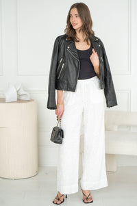 ROSEY EMBROIDERED PANTS