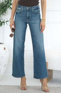 OAKLEY SLIM WIDE LEG JEANS-MB