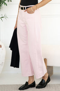 ANYA TWIST BARREL JEANS-PI