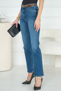 KENDRA STRAIGHT LEG JEANS-BL