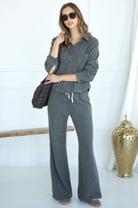 TATE LUXURY TRACK PANTS-DG