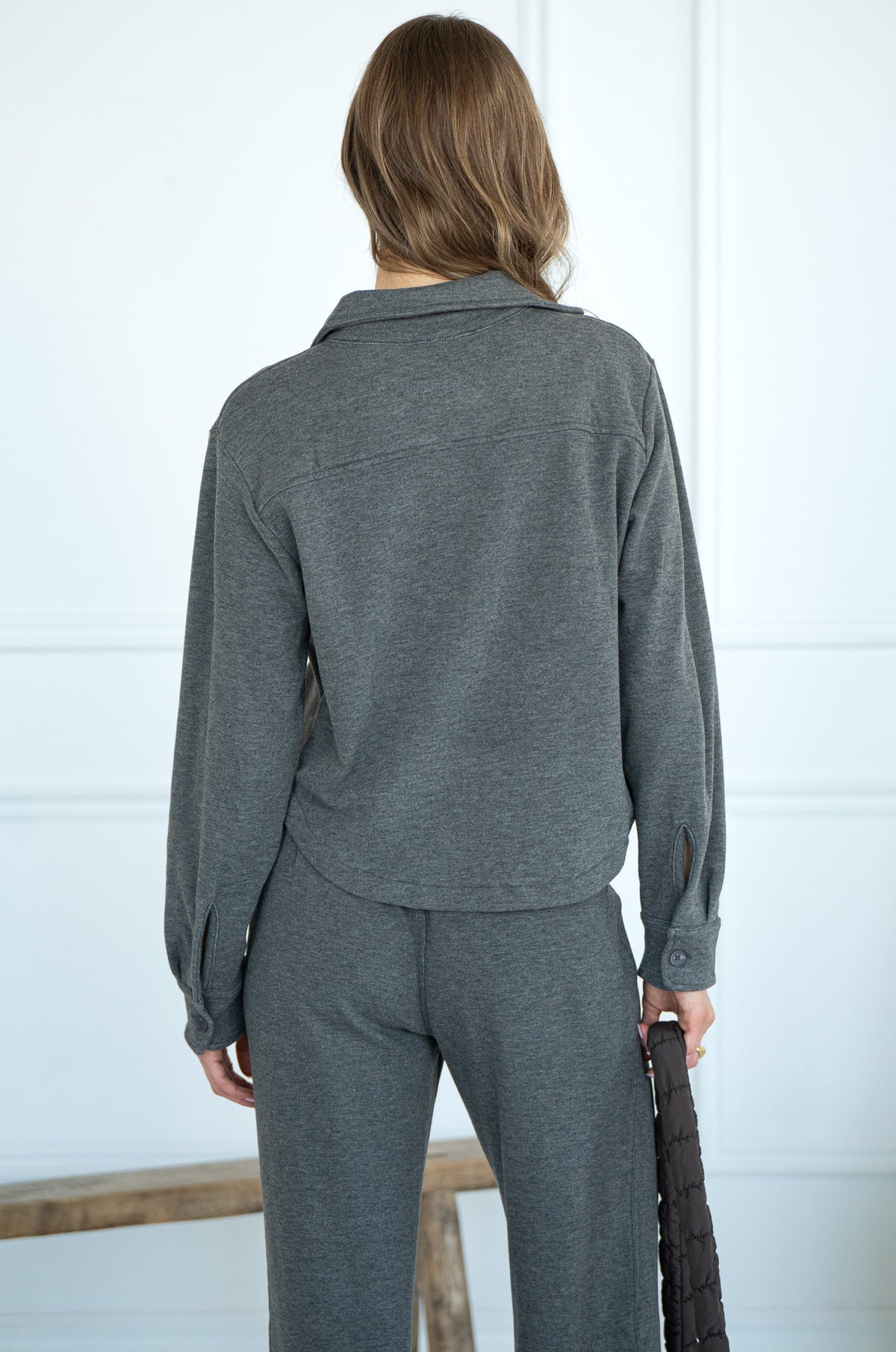 TATE LUXURY BUTTON UP-DG
