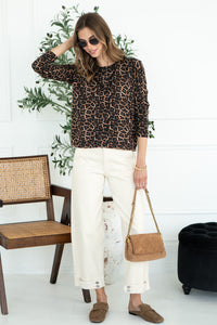 CELINE LEOPARD CARDIGAN