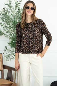 CELINE LEOPARD CARDIGAN