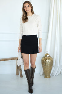 WALK AWAY MINI SKIRT
