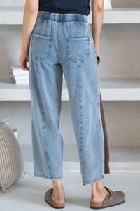 CORALIE STRETCH DENIM PANTS