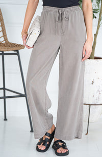 MALTA TENCEL WIDE LEG PANTS-OL