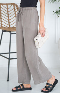 MALTA TENCEL WIDE LEG PANTS-OL