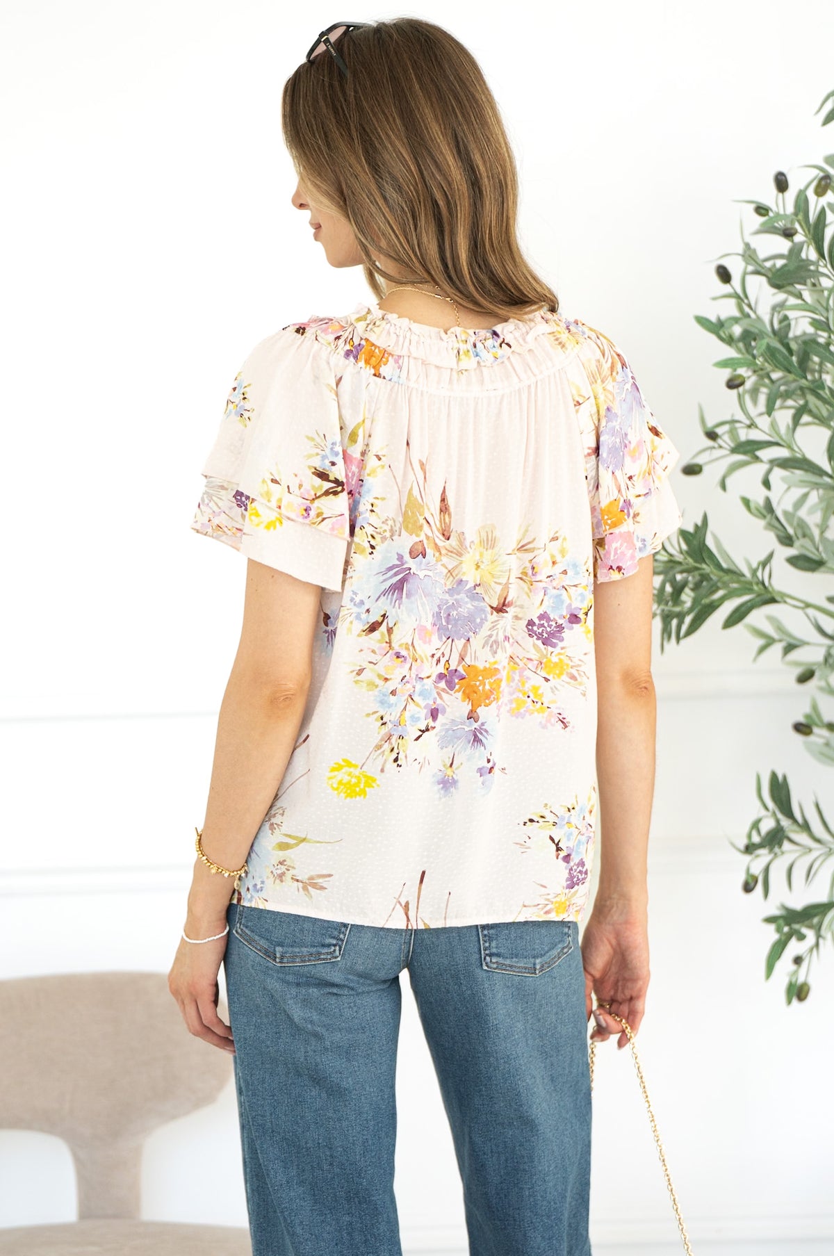 MARBELLA PRINTED BLOUSE