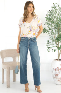 MARBELLA PRINTED BLOUSE
