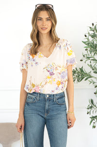 MARBELLA PRINTED BLOUSE