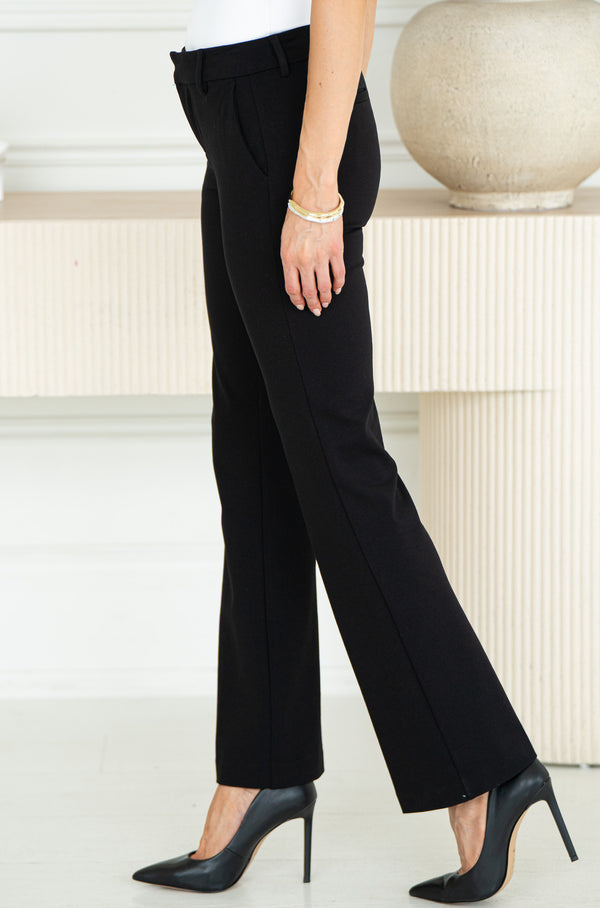 KELSEY STRETCH FLARE TROUSER